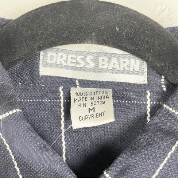 Vintage Dress Barn Back to School Button Down Embroidered Top Teacher - Picture 7 of 7